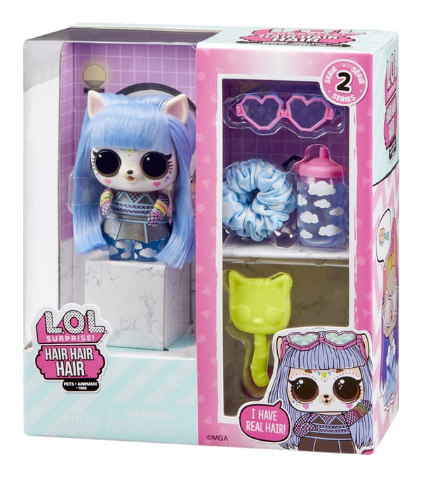 L.O.L. Surprise! Hair Hair Hair Pets Asst in PDQ