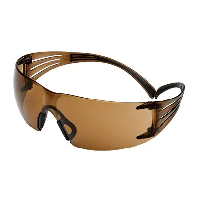 3M 7100148082 skyddsglasögon Brun