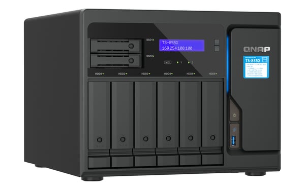 QNAP TS-855X - NAS-server - 8 rum - SATA 6Gb/s