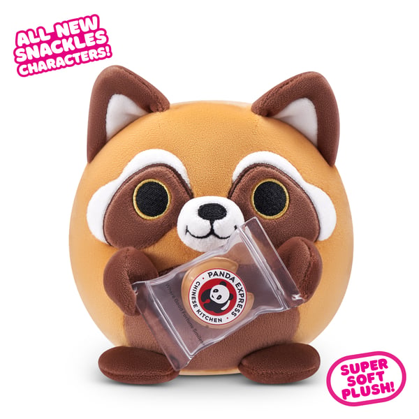 Snackles licenseret serie 3 12 cm plysdyr