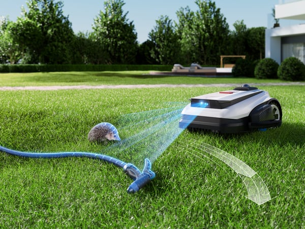 Ecovacs GOAT A1600 LiDAR PRO EU Robottiruohonleikkuri Akku Musta, Valkoinen