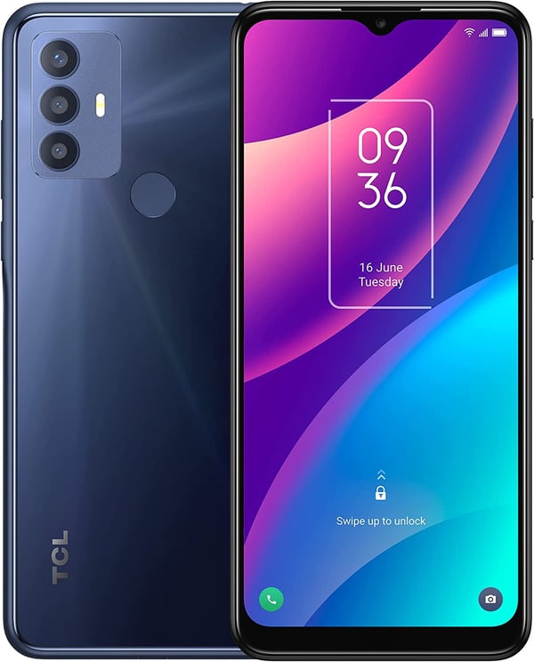 TCL 30 30SE 16,6 cm (6.52") Dual SIM Android 12 4G USB Type-C 4 GB 64 GB 5000 mAh Blå