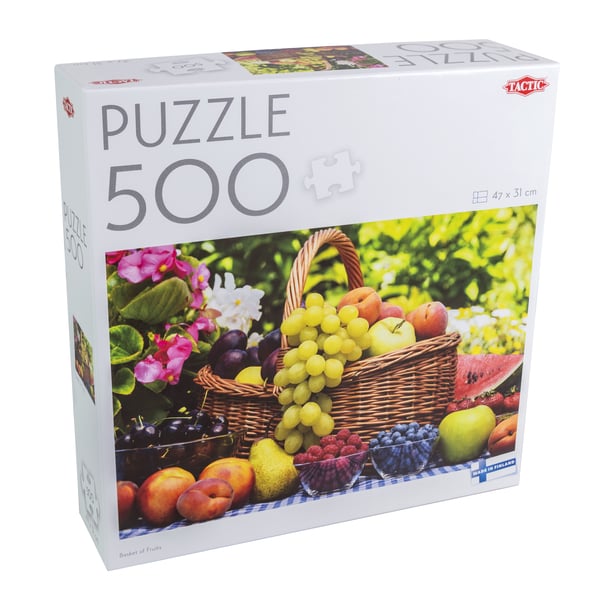 Tactic Puzzle Lovers Basket of Fruits 500 pcs puzzle