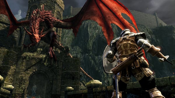 BANDAI NAMCO Entertainment Dark Souls: Remastered, PS4 Remastrad Tyska, Engelska, Spanska, Franska, Italienska, Ryska PlayStation 4