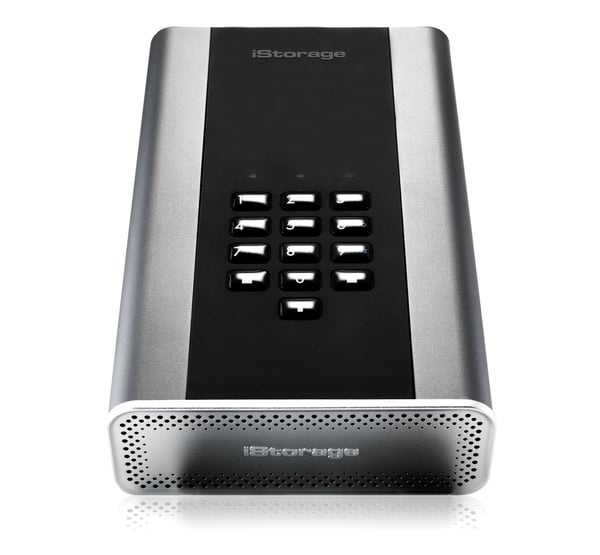 iStorage diskAshur DT 2 ulkoinen kovalevy 2 TB USB A-tyyppi 3.2 Gen 1 (3.1 Gen 1) Musta
