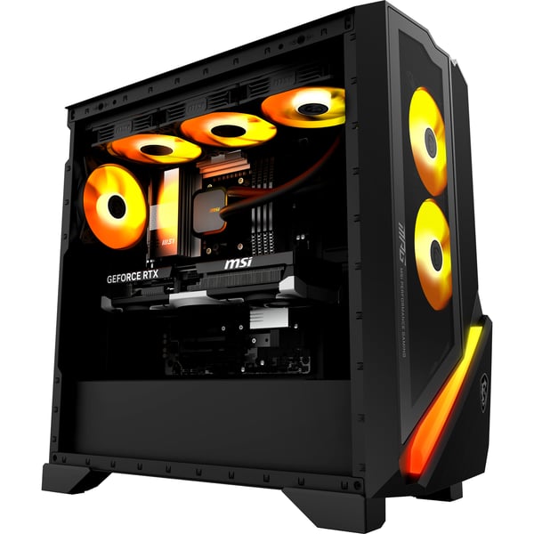 MSI MPG Infinite Z3 X3D 7NVRR7-875EU AMD Ryzen™ 7 7800X3D 32 GB DDR5-SDRAM 1 TB SSD NVIDIA GeForce RTX 5070 Windows 11 Home Skrivbord PC Svart