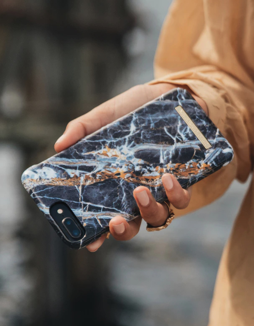 iDeal of Sweden Midnight Blue Marble mobiltelefonfodral 14,7 cm (5.8") Mobilskal Blå