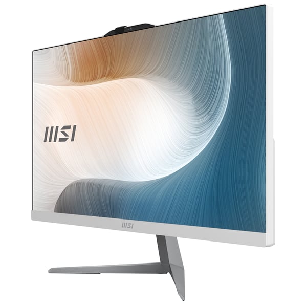 MSI Modern AM242 1M-2222EU Intel Core 3 100U 60,5 cm (23.8") 1920 x 1080 pixlar Allt-i-ett-dator 8 GB DDR5-SDRAM 512 GB SSD Windows 11 Pro Wi-Fi 6E (802.11ax) Svart