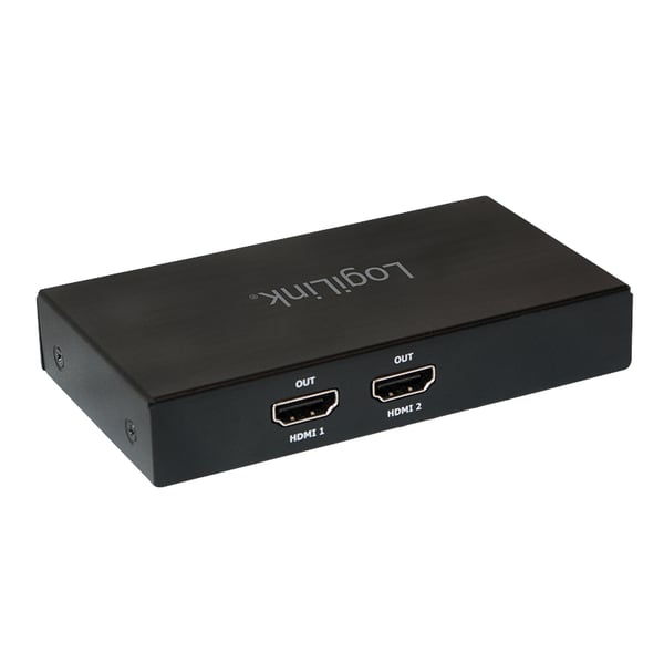 LogiLink CV0094 video-splitter Mini DisplayPort 2x HDMI