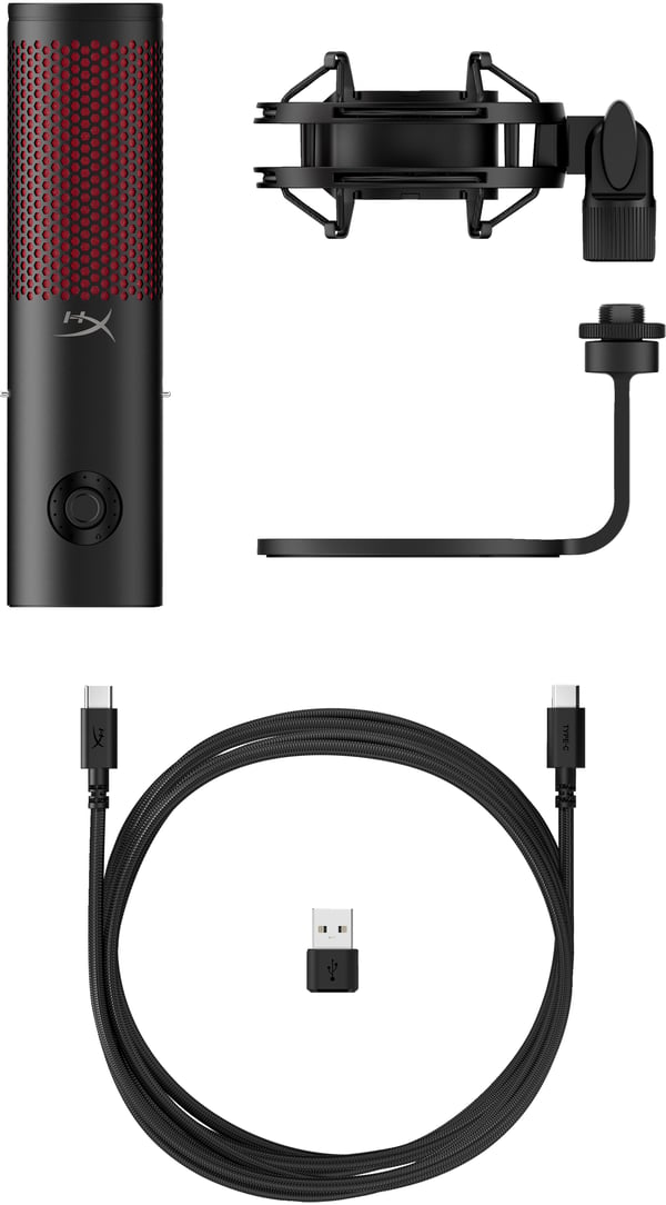 HyperX QuadCast 2 – USB-mikrofon (svart)