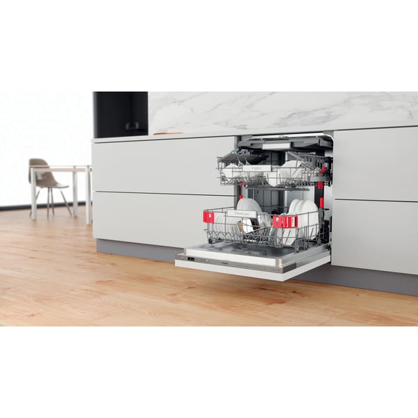 Whirlpool WIO 3O540 PELG Fuldt indbygget 14 kuverter