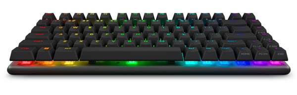 Dell Alienware Pro Trådlöst Gamingtangentbord - Tangentbord - 75% - kompakt TKL - AlienFX Per-Key RGB / 1