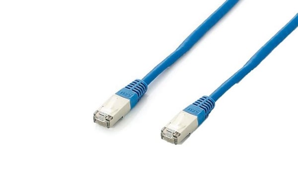 Equip 605637 netværkskabel Blå 0,5 m Cat6a S/FTP (S-STP) Rund