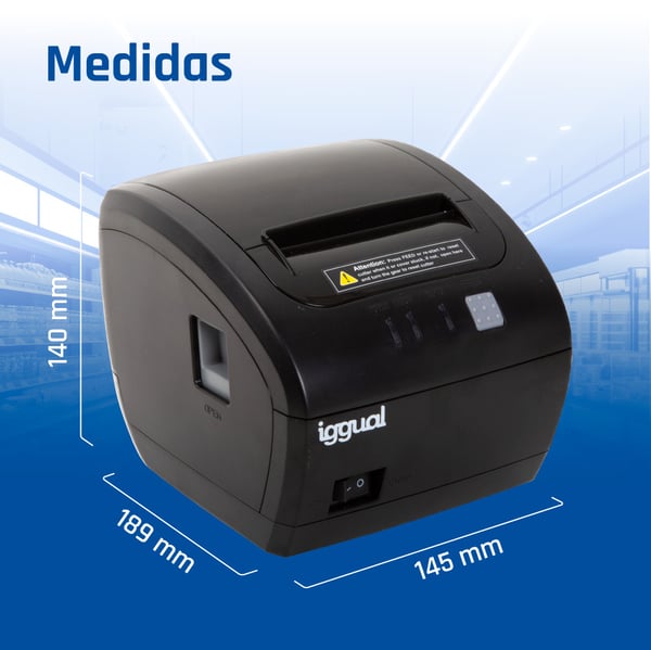 iggual TP7001-1S 203 x 203 DPI Langallinen Lämpösiirto Maksupäätetulostin