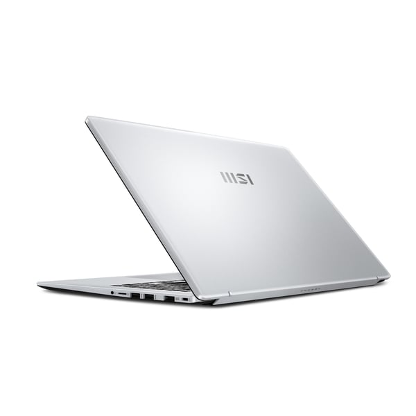 MSI Modern 15 F1MG-256XES Intel Core 5 120U Laptop 39,6 cm (15.6") Fuld HD 16 GB DDR4-SDRAM 512 GB SSD Wi-Fi 6E (802.11ax) FreeDOS Sølv