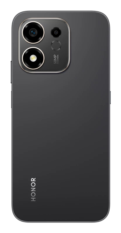 Honor 600 Smart 5G 17,4 cm (6.87") Kaksois-SIM Android 16.0 USB Type-C 4 GB 256 GB 7700 mAh Musta