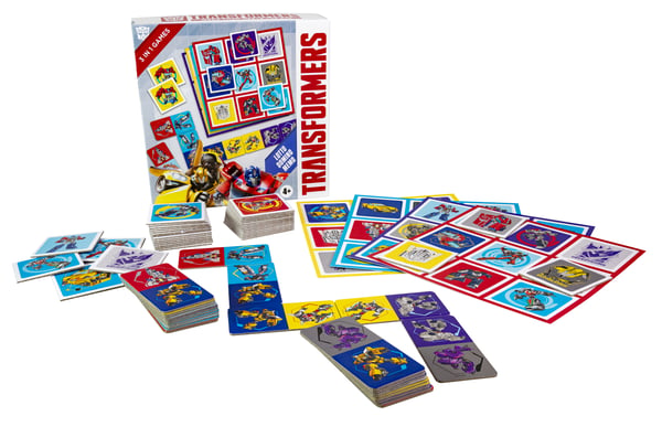 Tactic Peppa Pig Transformers 3 in 1 Lotto, Domino, Memo