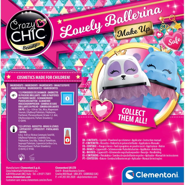 Clementoni Crazy Chic 18688 hobby- och konstleksak