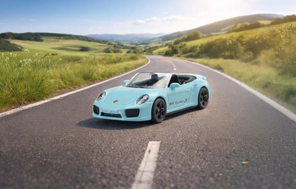 Siku Porsche 911 Turbo S Cabriolet – Convertible Sports Car with Play Value & Collectible Appeal