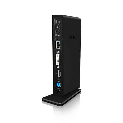 ICY BOX IB-DK2241AC Kabel USB 3.2 Gen 1 (3.1 Gen 1) Type-A Svart