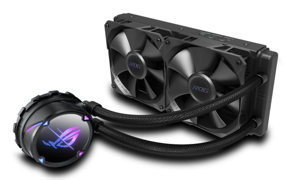 ASUS ROG STRIX LC II 240 Processor Alt-i-en væskekøler 12 cm Sort ASUS ROG STRIX LC II 240 Processor Alt-i-en væskekøler 12 cm Sort
