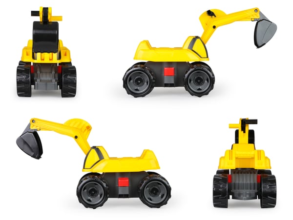 Lena GIGA TRUCKS Excavator PRO Åkleksak, grävmaskin