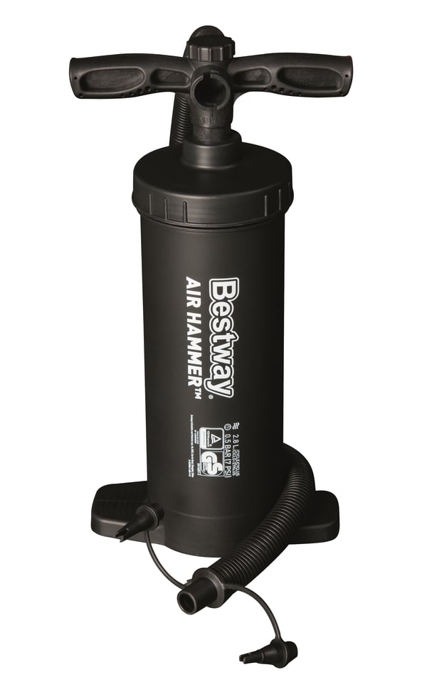 Bestway 62086 håndholdt luftpumpe Sort Hånd luftpumpe