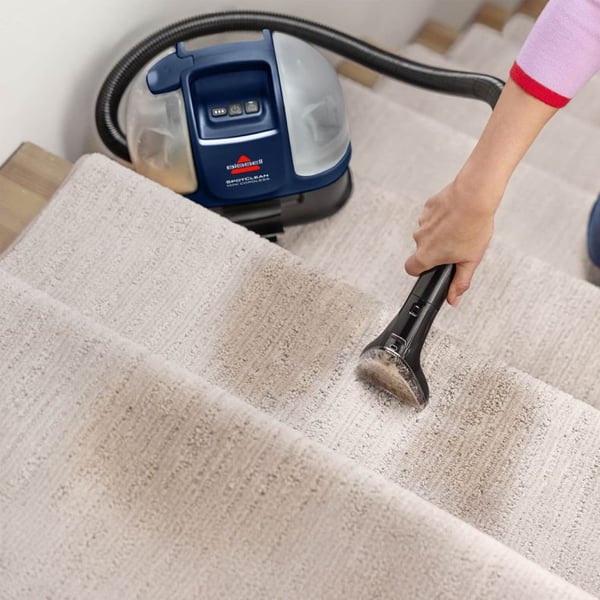 Bissell SpotClean Mini Cordless mattvätt Handhållen Svart, Blå