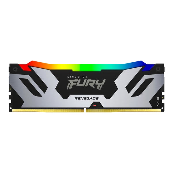 Kingston Technology FURY 96 Gt 6400 MT/s DDR5 CL32 DIMM (2 kpl:n pakkaus) Renegade RGB XMP