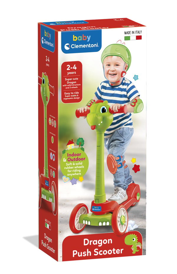 Clementoni Action & Réaction 8005125177387 løbehjul Børn Trehjulet scooter Flerfarvet