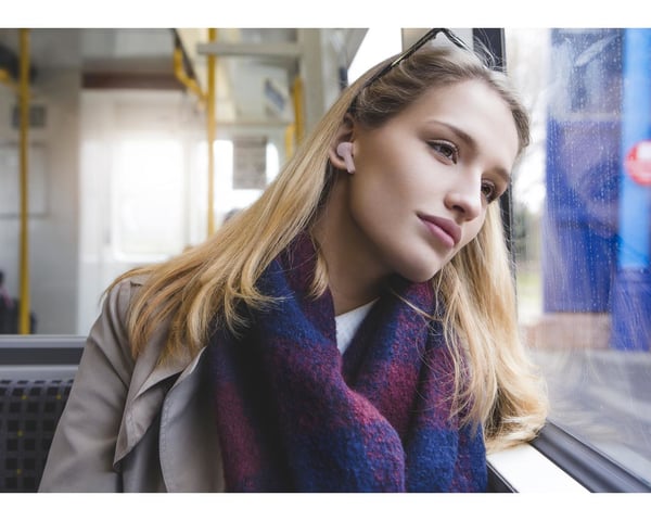 JVC HA-A7T-P Headset Kabel I öra Samtal/musik Micro-USB Bluetooth Rosa