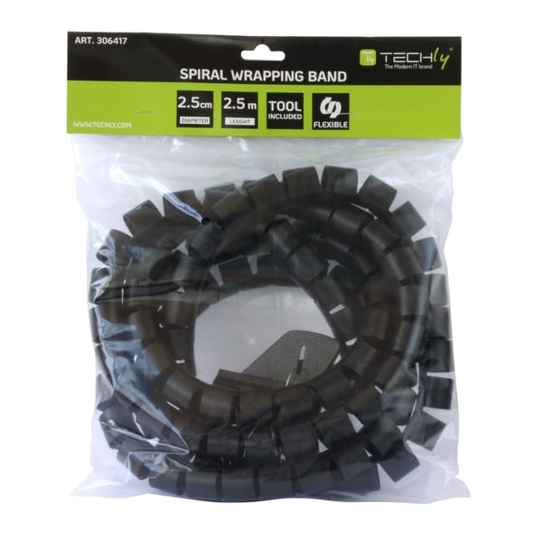 Techly ISWT-KIT-BK ledningskanalsystem 2,5 m