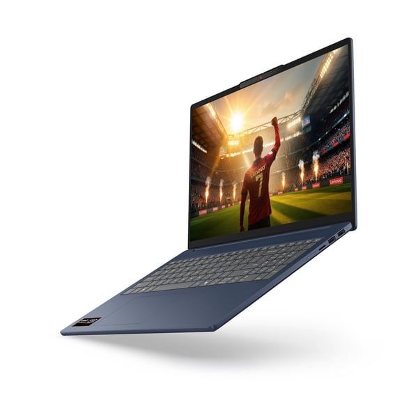Lenovo IdeaPad Slim 5 16AGP11 Copilot+ PC AMD Ryzen AI 7 445 Laptop 40,6 cm (16") WUXGA 16 GB DDR5-SDRAM 512 GB SSD Wi-Fi 6 (802.11ax) Windows 11 Home Blå Italiensk