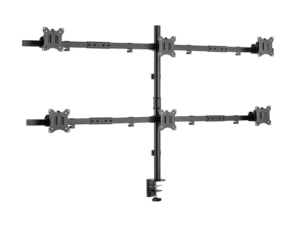 Equip 650160 monitorin kiinnike ja jalusta 81,3 cm (32") Vastaanotto Musta
