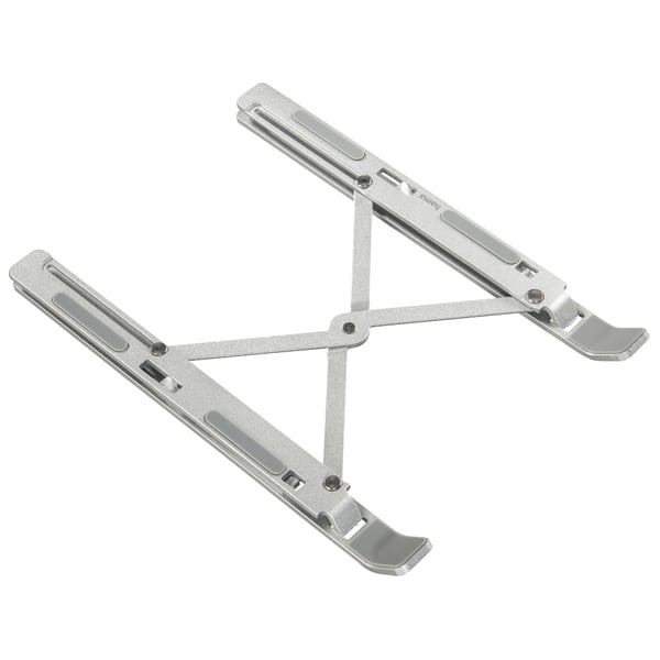 Hama Aluminium Ställ till bärbara datorer Silver 39,1 cm (15.4")