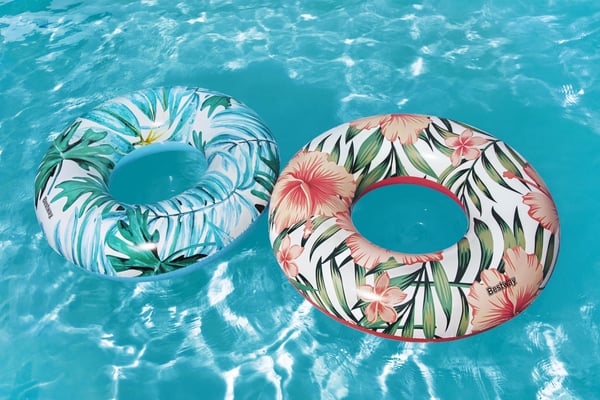 Bestway 36237 pool- och badmadrass Multifärg, Transparent Bild PVC Simring