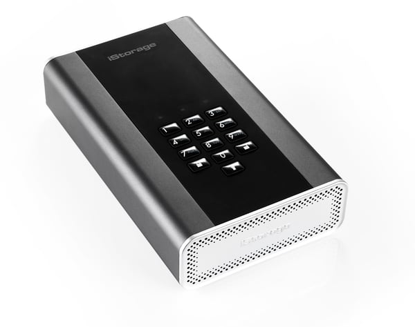 iStorage diskAshur DT 2 ulkoinen kovalevy 2 TB USB A-tyyppi 3.2 Gen 1 (3.1 Gen 1) Musta