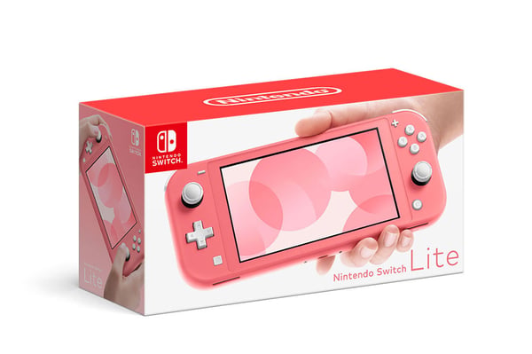 Nintendo Switch Lite bærbar spilkonsol 14 cm (5.5") 32 GB Berøringsskærm Wi-Fi Koral