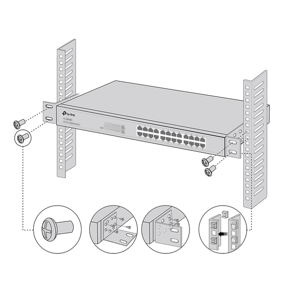 TP-Link Omada RackMount Kit-13 Monteringssæt