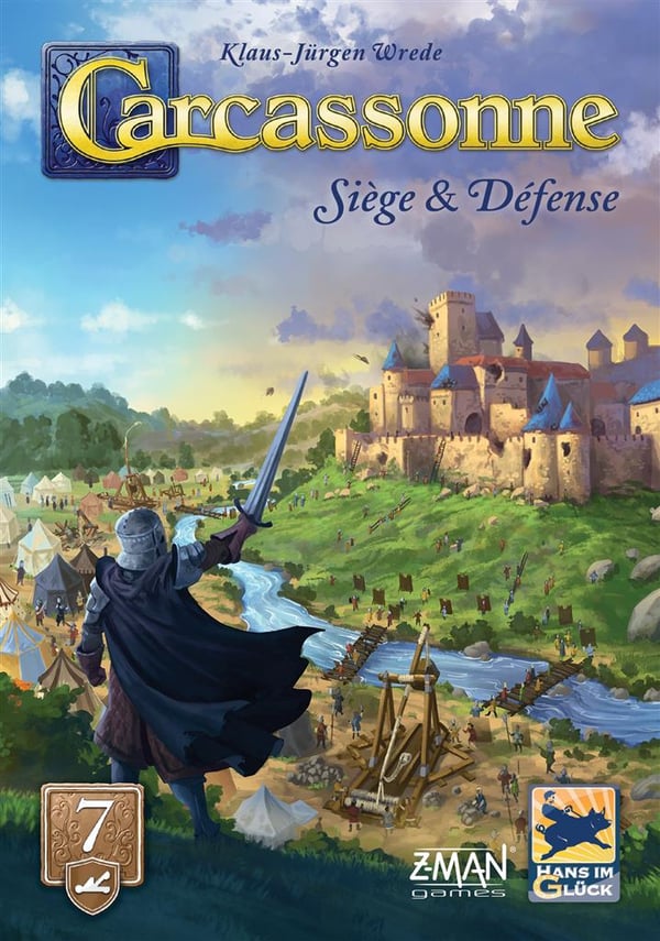 Asmodee Carcassonne : Siège et Défense 2025 40 min. Brætspil