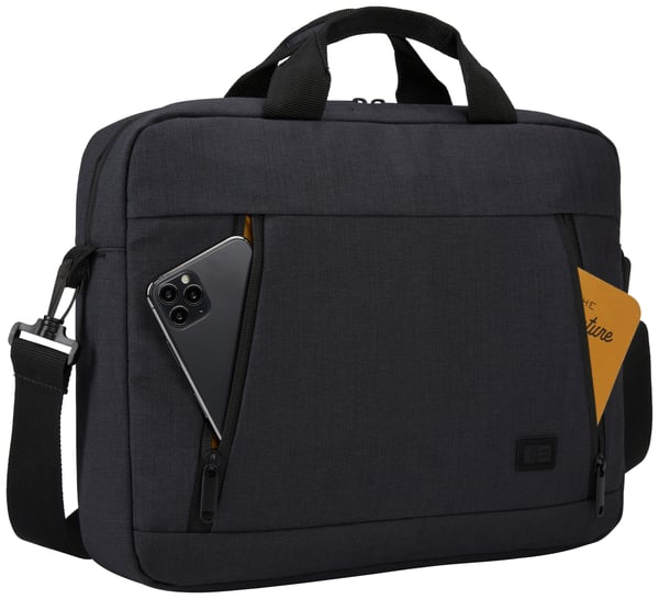 Case Logic Huxton HUXA-214 Black 35,6 cm (14") Portfölj Svart