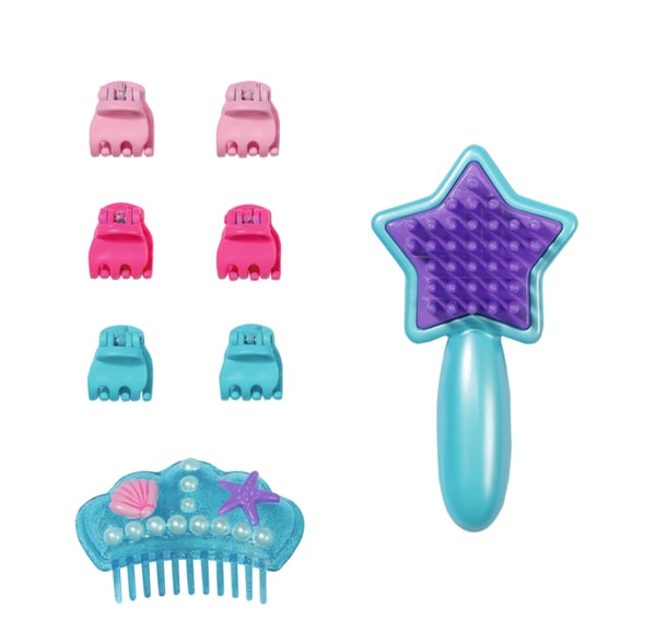 BABY born Sister Styling Mermaid Head Badedukke Flerfarvet