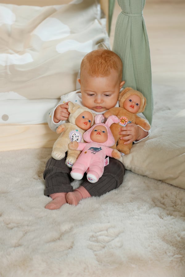 Zapf BABY born for babies Cutie 3 ass. 18cm