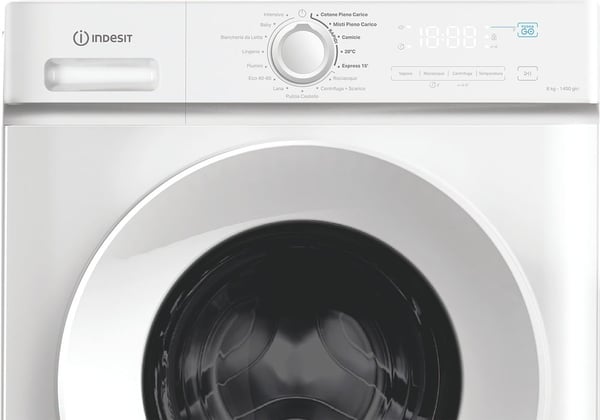 Indesit IMA 864 MY TIME IT Pesukone Edestä täytettävä 8 kg 1400 RPM Valkoinen