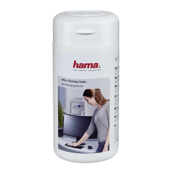 Hama 00113805 puhdistusliina Fleece Valkoinen 100 kpl