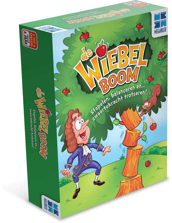 MEGABLEU De Wiebelboom Brætspil Finmotorik (smidighed)
