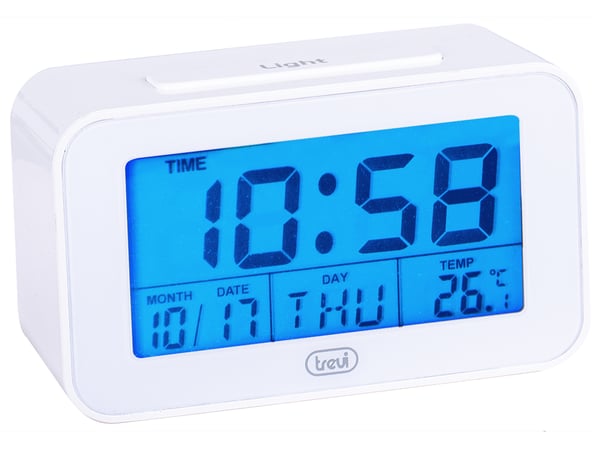 Trevi SLD 3P50 Digital alarmur Hvid