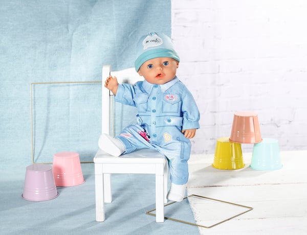 BABY born Deluxe Jeans Overall Dukketøjsæt