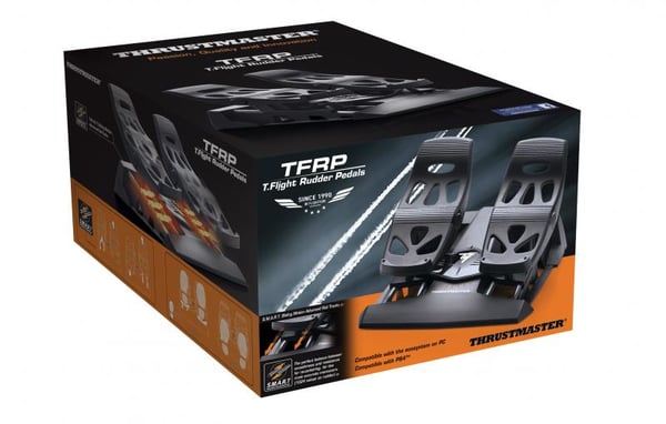 Thrustmaster T.Flight Rudder Pedals Musta USB Polkimet PC, PlayStation 4, Xbox