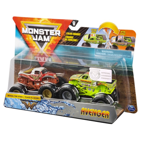 Monster Jam MNJ VHC WondWomanVS Avenger GML